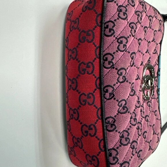 GUCCI MARMONT MULTICOLOR SMALL SHOULDER - Picture 3 of 6